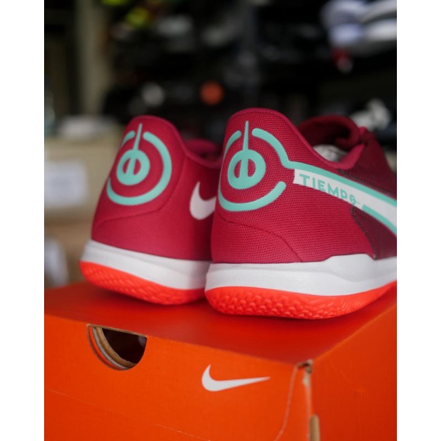 hot deals sepatu futsal nike legend 9 academy ic - red original bnib - nike tiempo