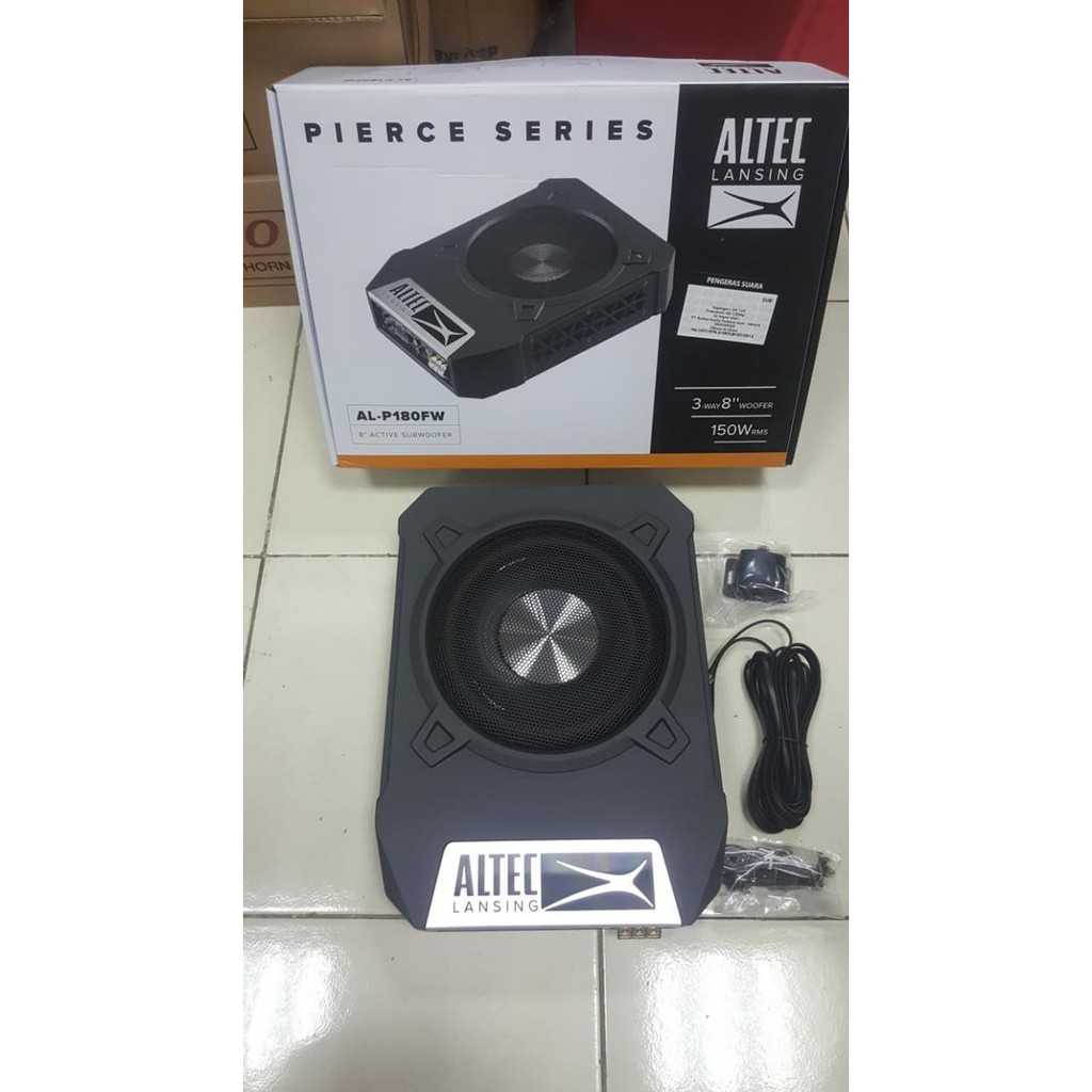 Subwoofer Aktif Altec Lansing 8 Inch Mobil All New Avanza Xenia