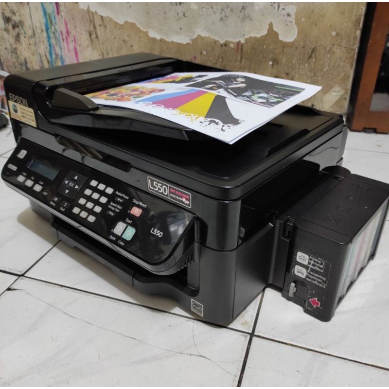 PRINTER EPSON L550 series scan copy ADF Unit Printer L550