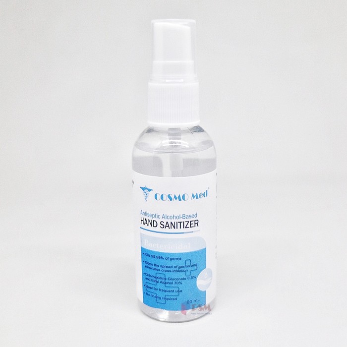 Hand Sanitizer Alcohol Based 60ml GP Care sejenis Aseptan Liquid Spray