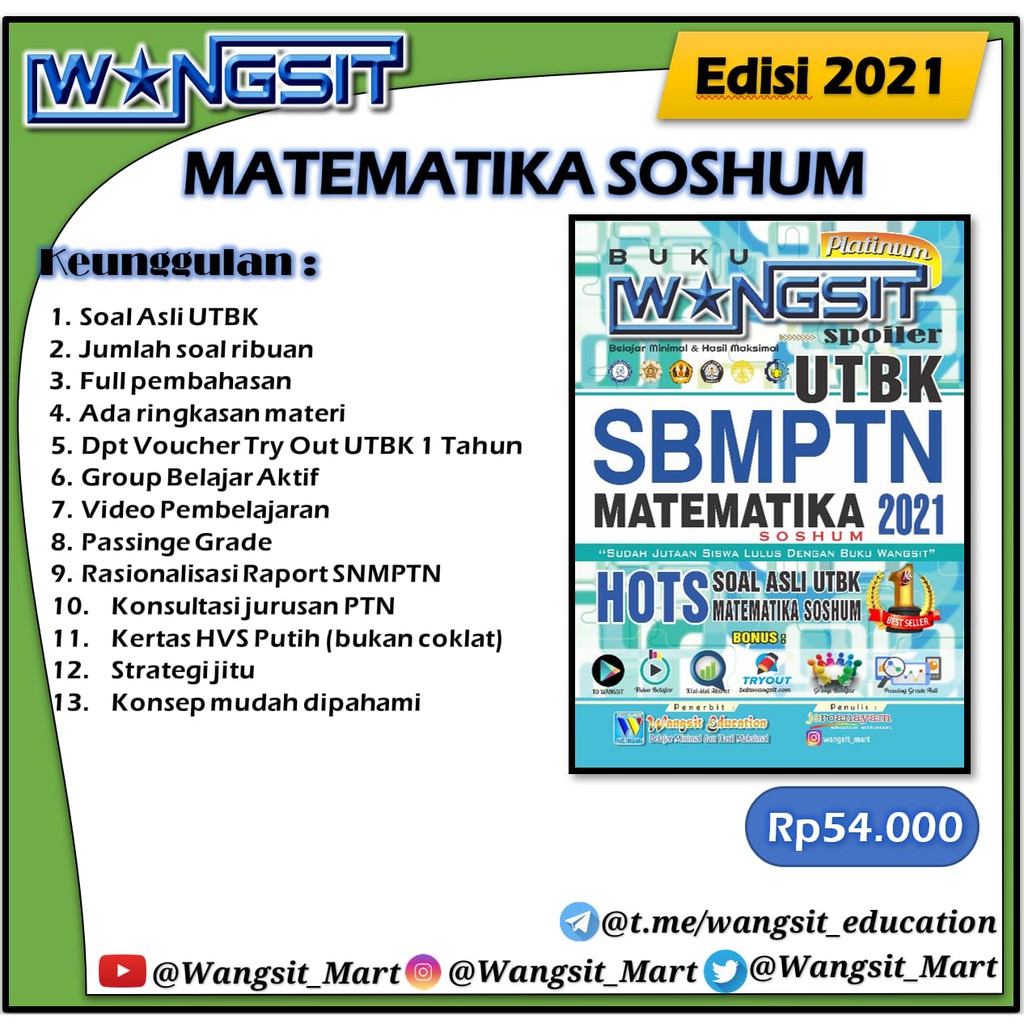 Materi Utbk Matematika Soshum - Guru Paud