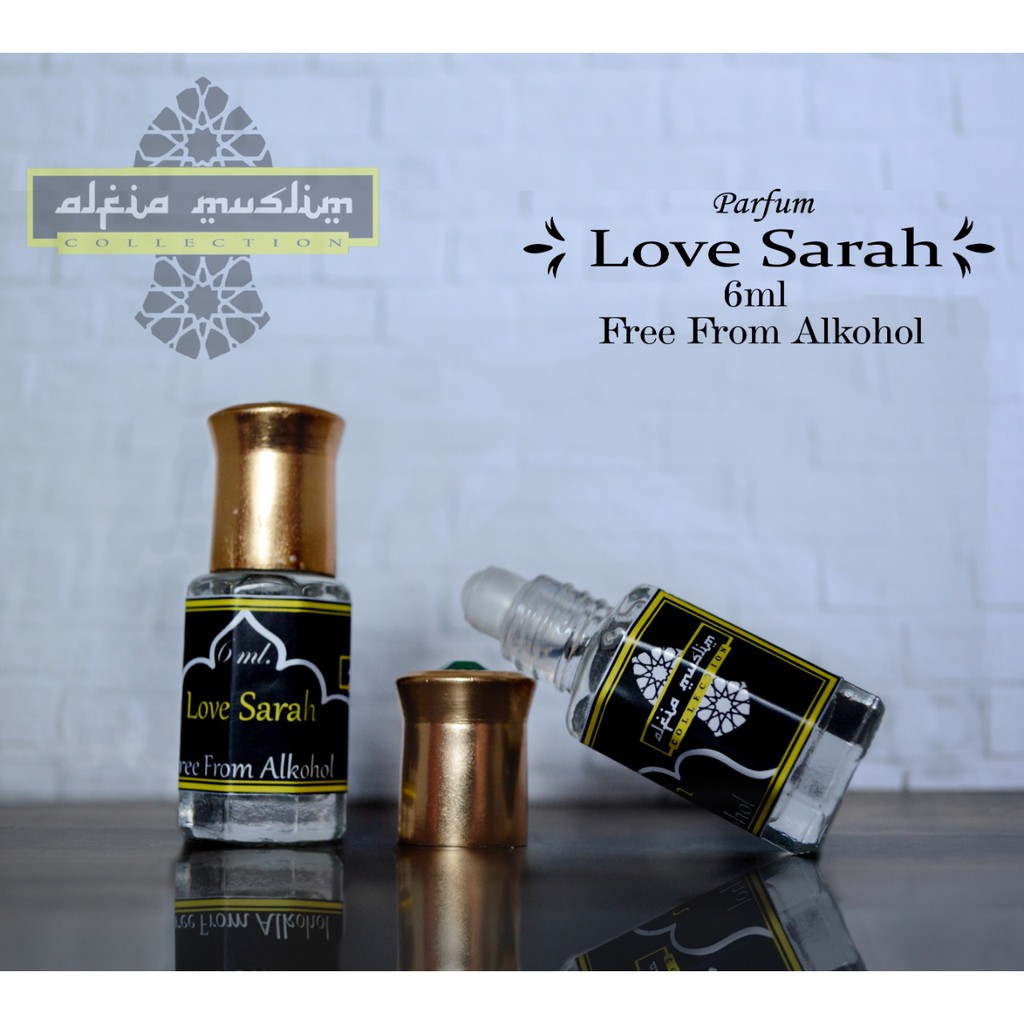Minyak Wangi Love Sarah Parfum Free From Alkohol Kemasa n 6 ml