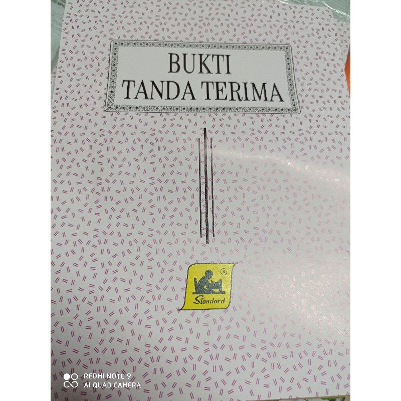 

Buku Tanda Terima rangkap 3. (isi 6buku)