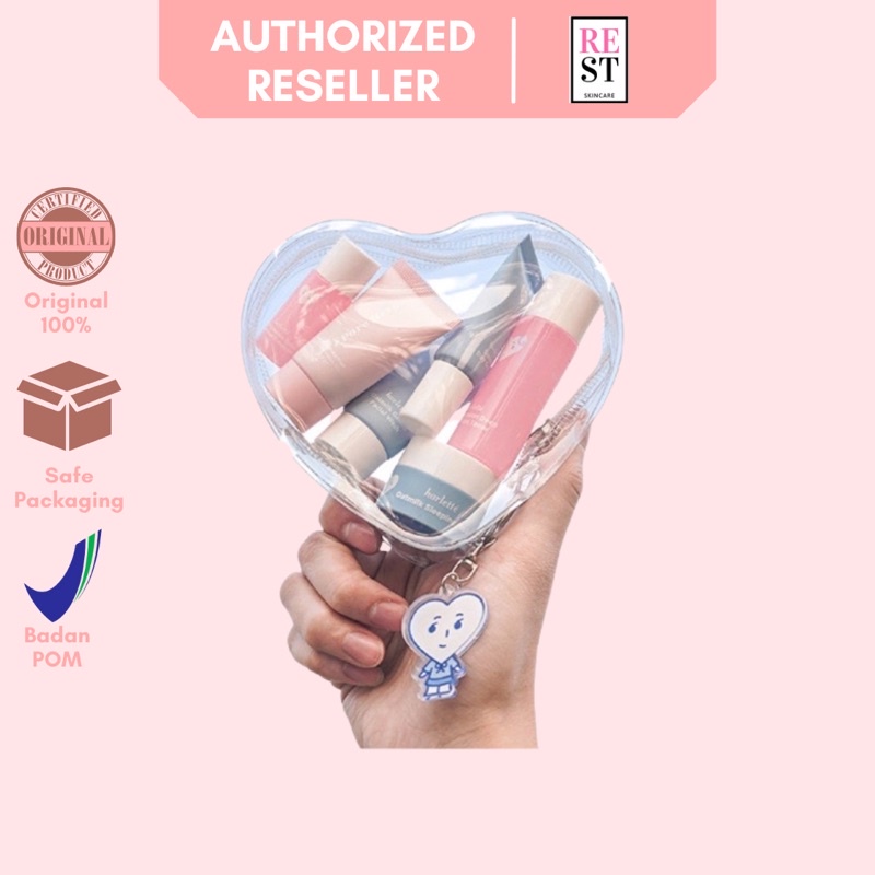 HARLETTE - New Produk Harlette Travel Kit Travel Size Trial Kit BPOM day cream sleeping mask facial 