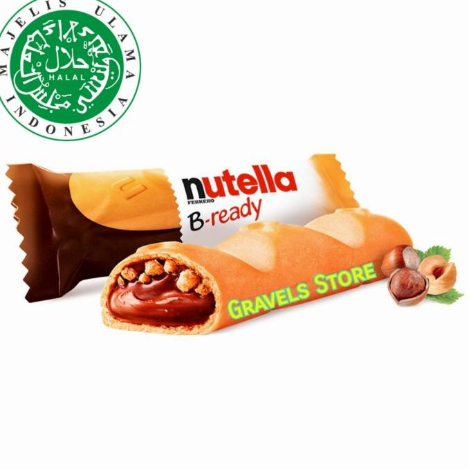 

[SATUAN] Ferrero Nutella B-Ready HALAL - B Ready / BReady Wafer Hazel