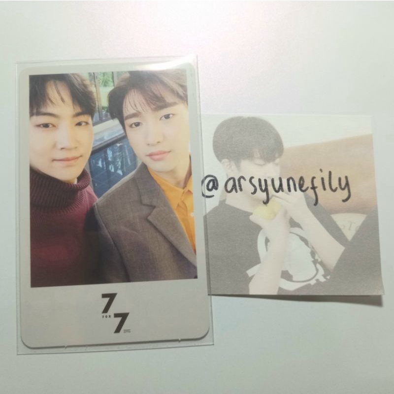 GOT7 JJP JAY B JB JAEBEOM JINYOUNG 1ST PRESS UNIT PC PHOTOCARD 7for7 747