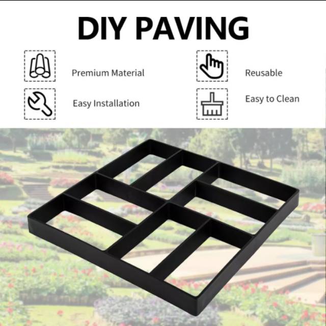 Cetakan Paving Block Jalan/ mal cetakan paving blok Taman / cetakan paving blok/paving murah