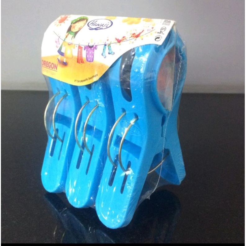 Jepitan Baju Besar/ Jepit Baju Plastik Oregon Hawaii 1029