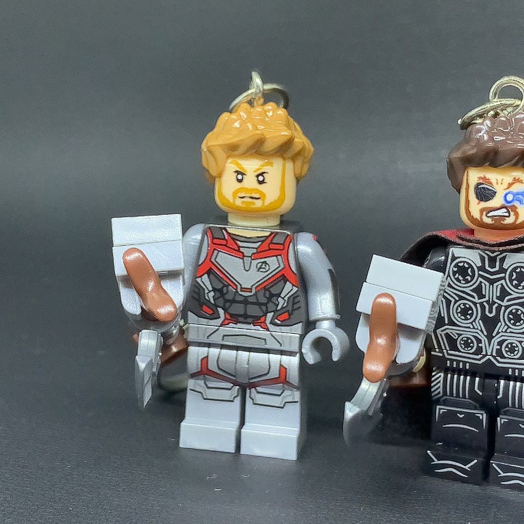 Lego Mini Figures Keychain Avengers Gantungan Kunci Premium Quality
