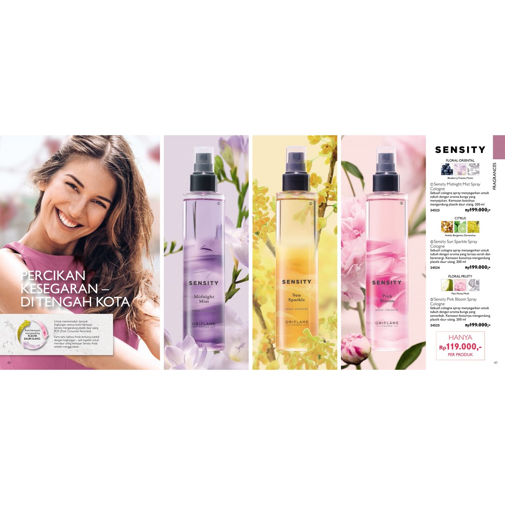 Oriflame Parfum Sensity