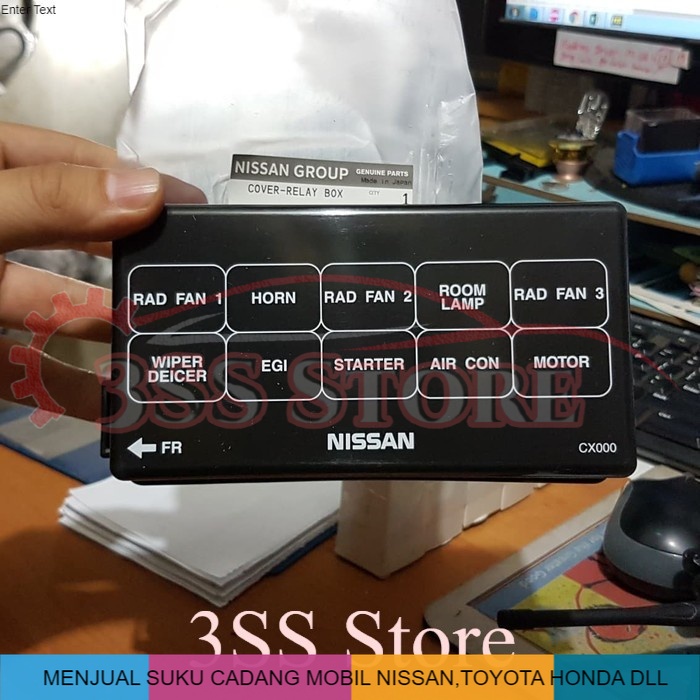 Tutup Relay Biru Cover Box Sikring Serena C24 ORIGINAL