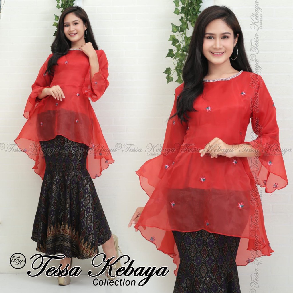 TUNIK ORGANZA ROK DUYUNG BATIK