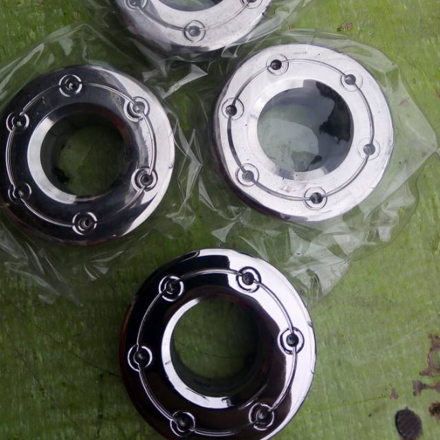 Monel penutup ujung knalpot mio/vario motif