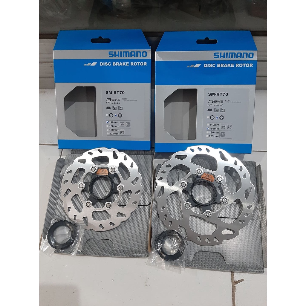 ROTOR / DISC BRAKE SHIMANO 105 R7000 SM RT70 140 mm/160 mm Center Lock Icetech