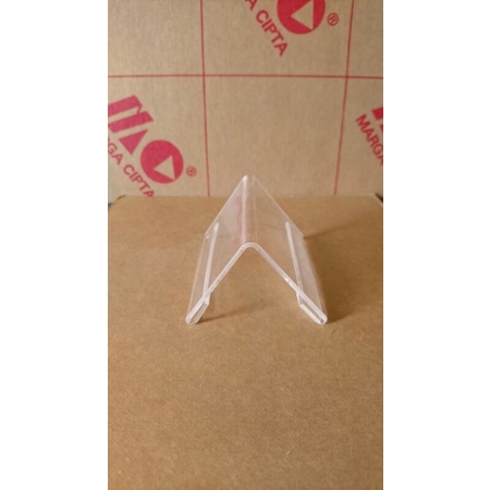 

Sign Holder Akrili/Acrylic Papan Nama Meja/Tend Card Akrilik Uk 7x5