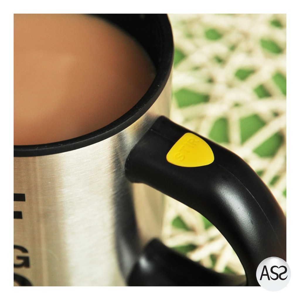 ASS Shop - TECHOME Automatic Self Stirring Coffee Cup / Gelas Otomatis - YD-001