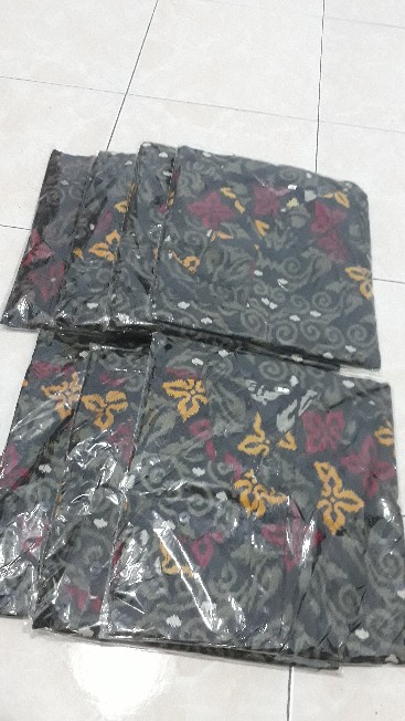 New Kemeja Batik Slimfit Exclusive Original Butik Atasan Batik Seragam M L Xl Xxl