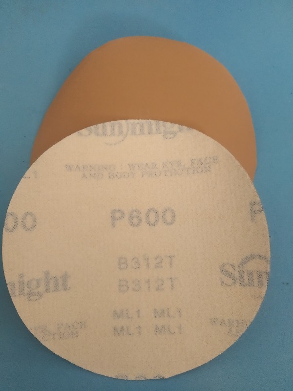 Amplas Bulat Velcro Gold 5 Inch Grit 600 - Amplas Tempel