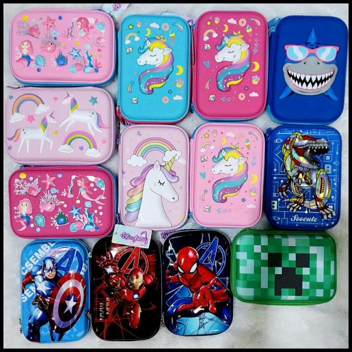 

Heaven | Kotak Pensil Unicorn 3D Tempat Pensil Smiggle Unicorn Kado Anak