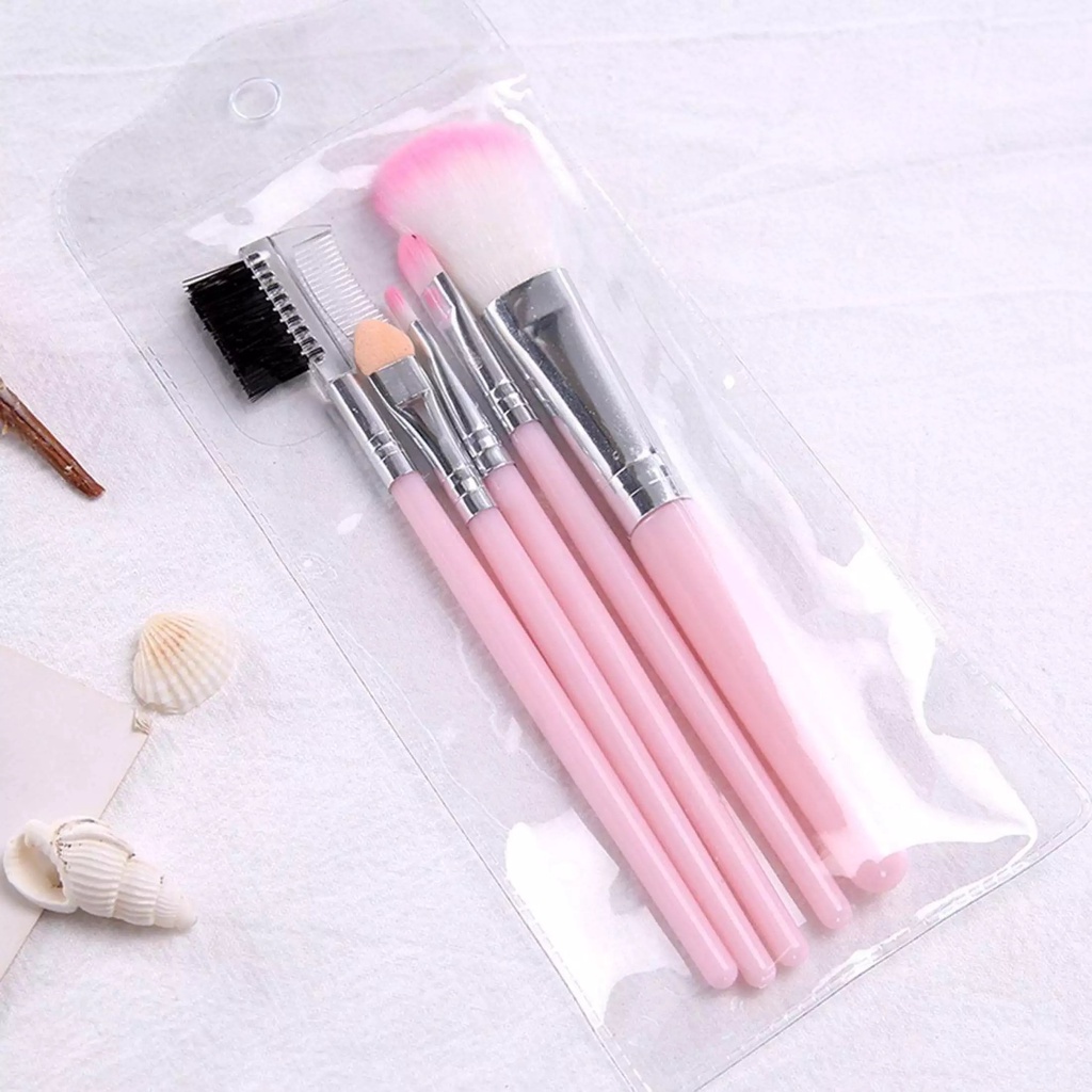 kuas masker wajah set brush face tool bulu halus lentur lembut alat perawatan kecantikan muka termurah