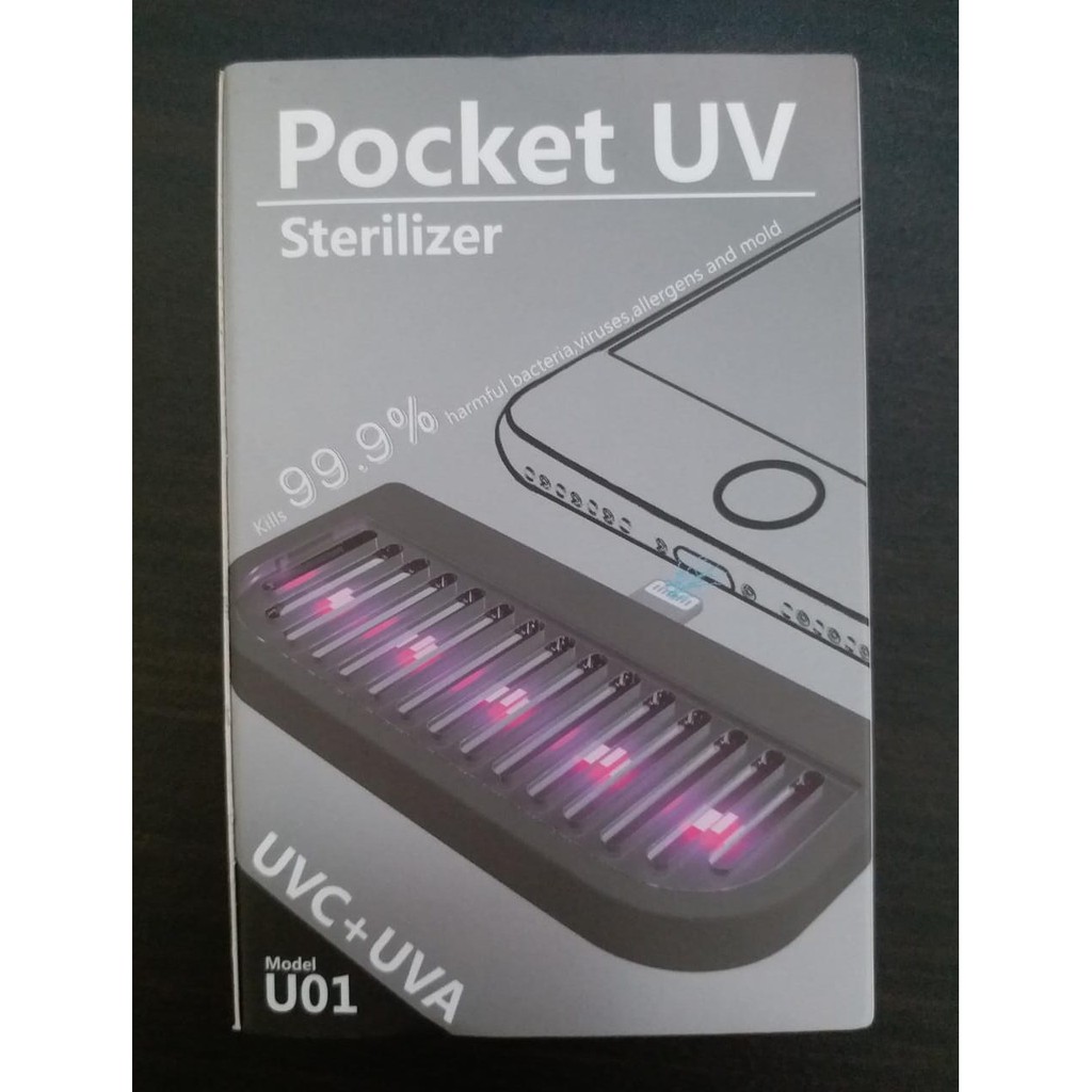 Portable UV Sterilizer UVC+UVA Model U01