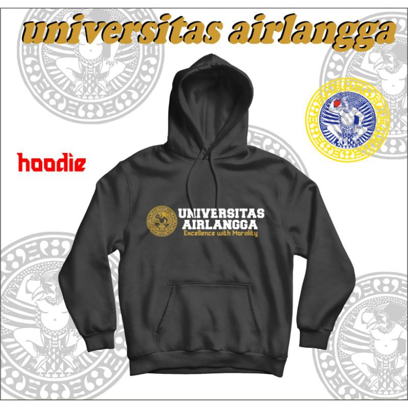 Hoodie Jumper Kampus Universitas Airlangga UNAIR SURABAYA
