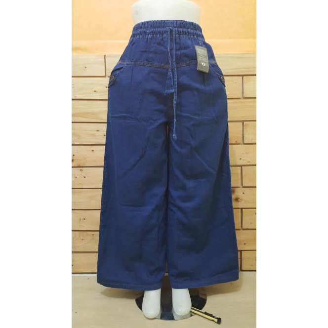 Sangat Murah Celana Kulot Jeans / Celana Kulot Bahan Jeans / Kulot Levis / Jumbo