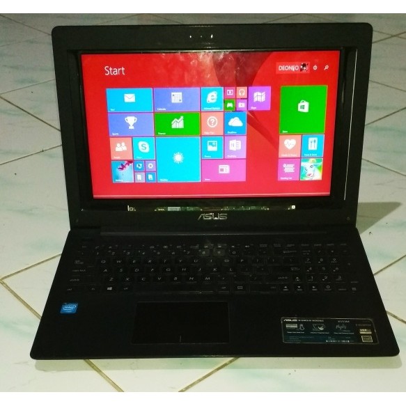 Laptop Asus x553m intel Bay Trail-M N2840 2.58 GHz hardisk 500 gb ddr3 2 gb BUKAN CORE I3 I5