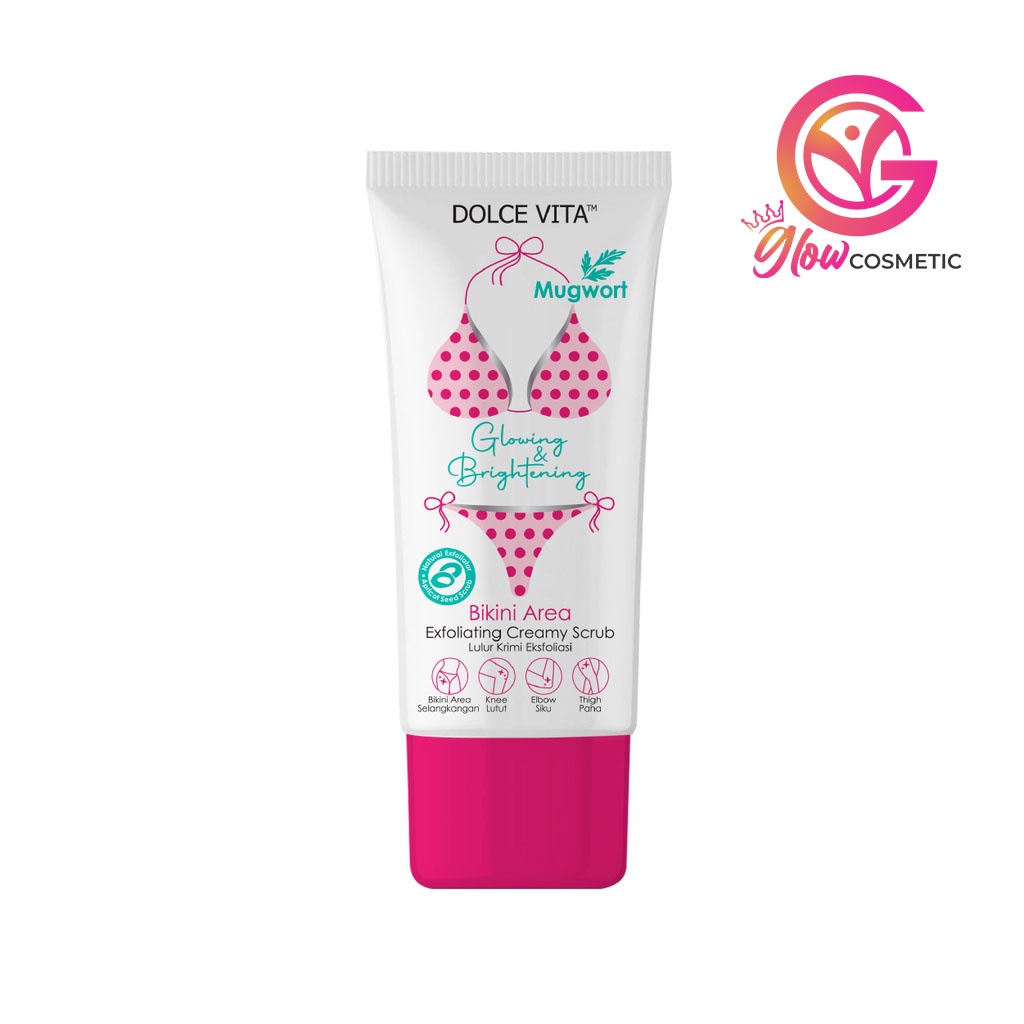 DOLCE VITA GLOWING BRIGHTENING EXFOLIATING CREAMY SCRUB 80ML -GC