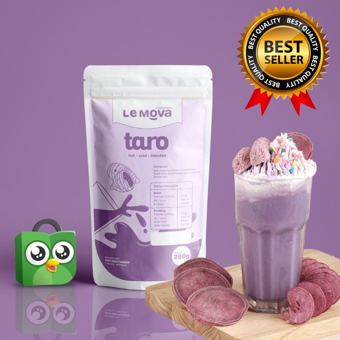 

(BISA COD) BUBUK TARO LEMOVA / POWDER TARO / MINUMAN 280gram
