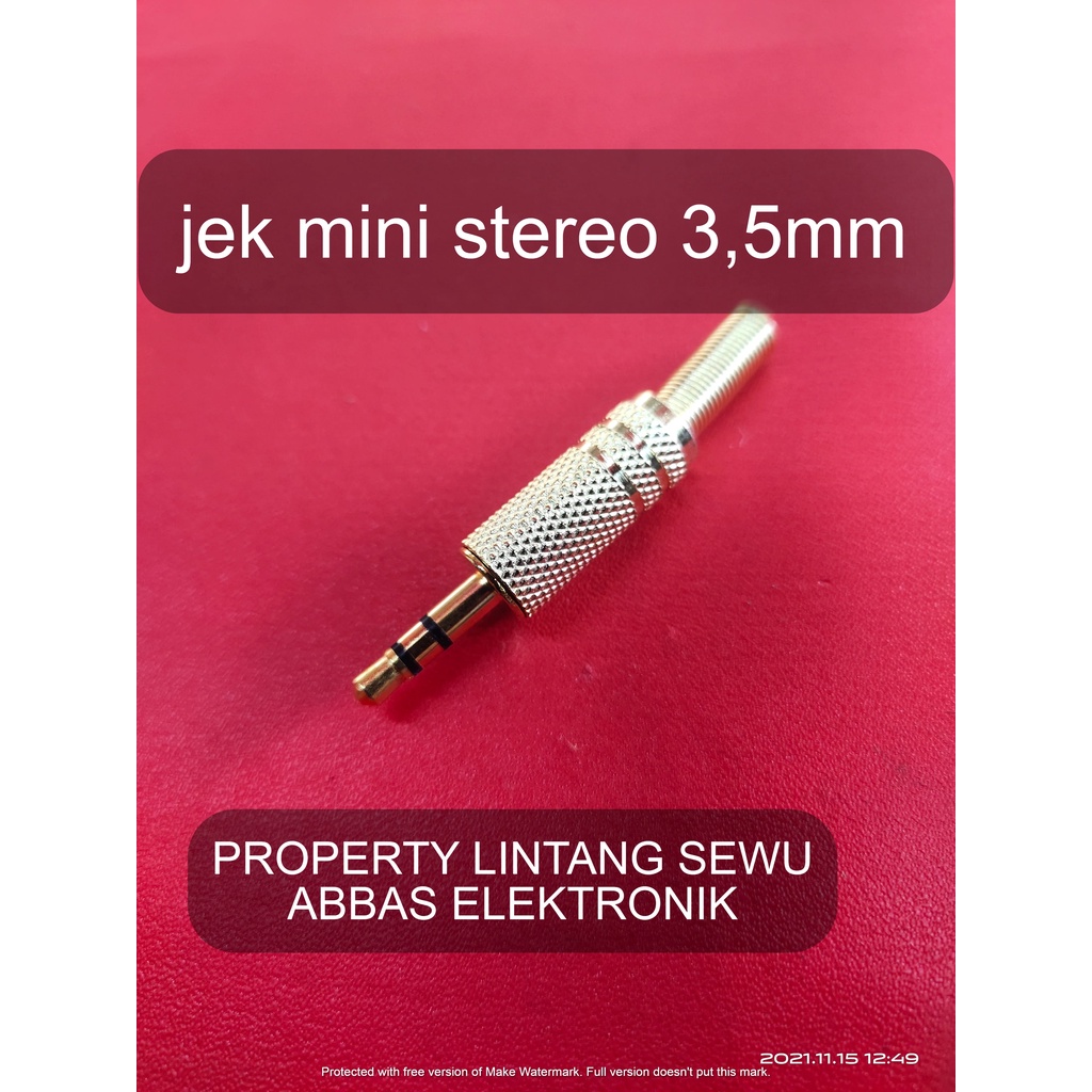 JEK MINI STEREO 3.5MM 3.5 MM BESI