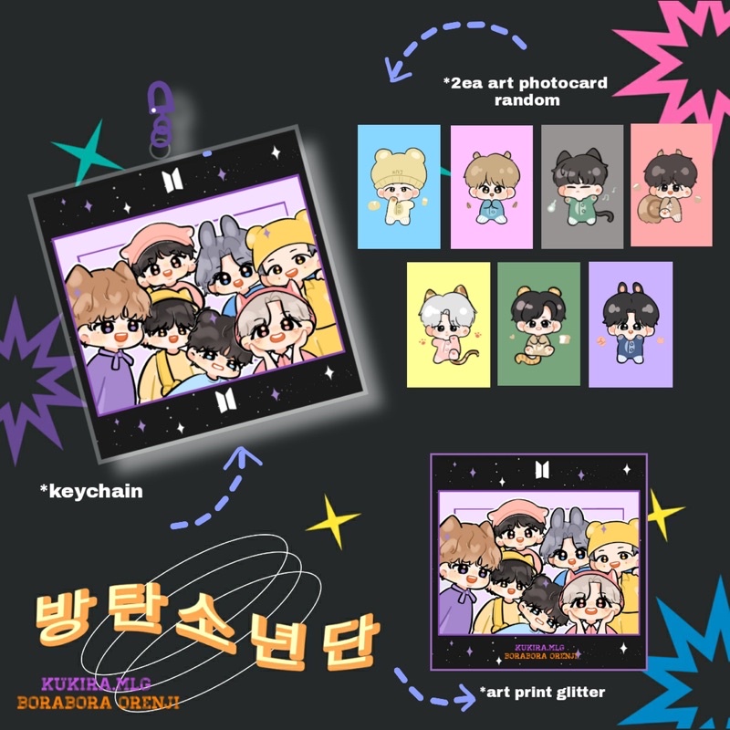 KEYCHAIN BTS FESTA