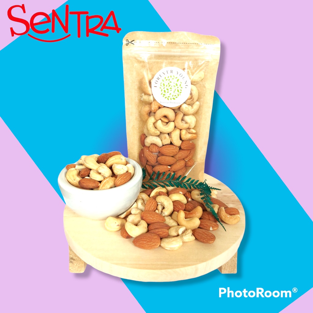 

Roasted Mixed Almond Cashew Premium / Kacang Mede Kacang Almond Oven