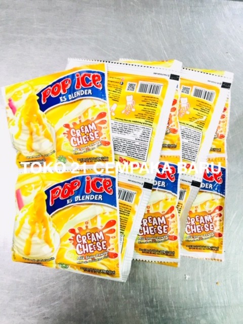 

Pop Ice Rasa CREAM CHEESE 1 renceng isi 10 sachet |Pop Ice Murah Promo