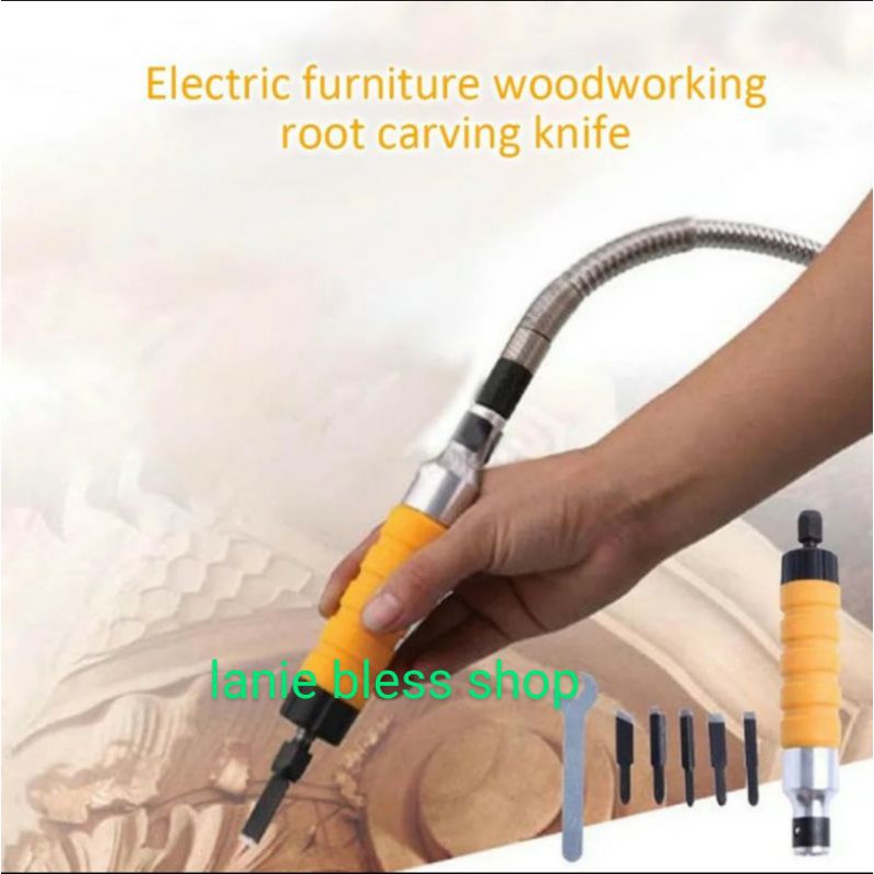 alat ukir kayu elektrik utk bor listrik fleksibles shaft Wood carving
