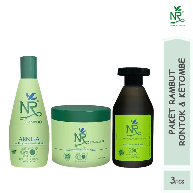 NR - Paket Rambut Rontok dan Berketombe-Paket RoKe 4