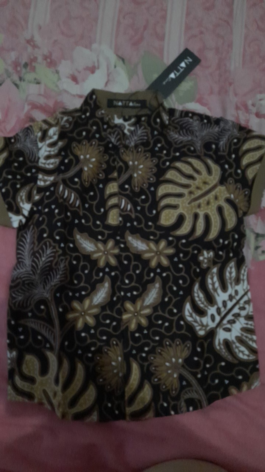 Kemeja Koko Batik Anak Baturaden Lengan Pendek By Natta_line