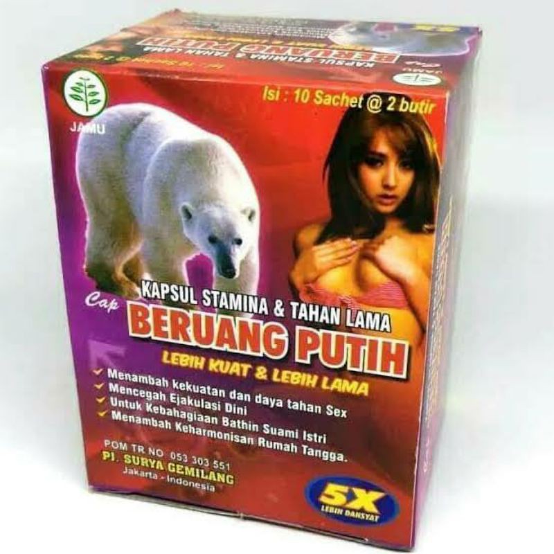 BERUANG PUTIH Kapsul 100% Berkhasiat