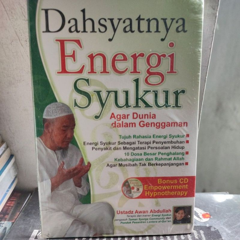 dahsyatnya energi syukur, plus cd. vta9