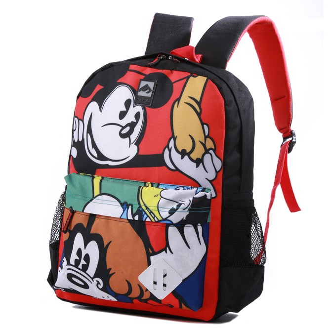 Tas sekolah anak laki laki perempuan TK SD ransel garsel karakter mikimouse