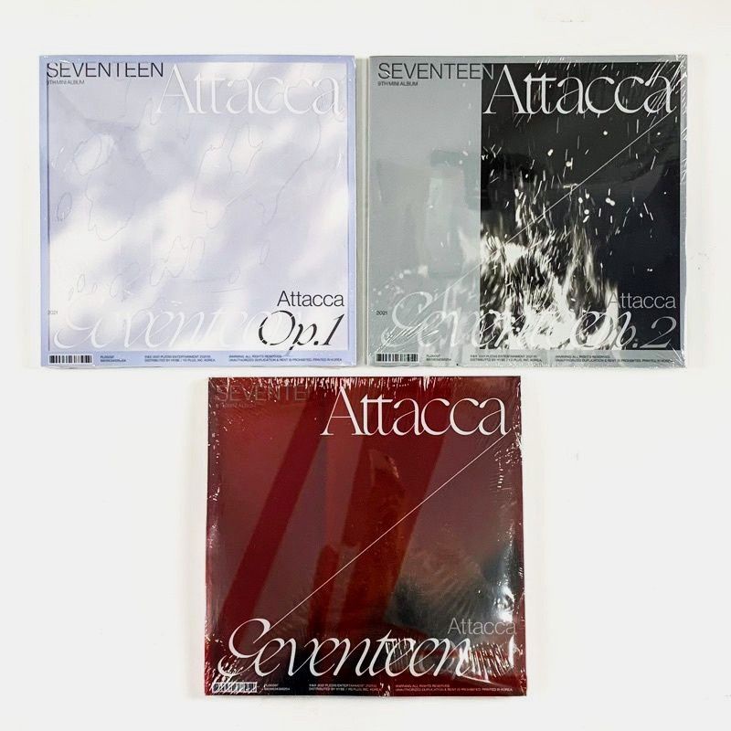[FULLSET] Album SEVENTEEN - ATTACA Photobook Ver