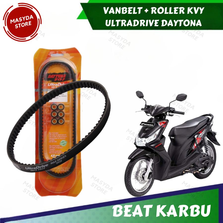 Jual VANBELT ROLLER VBELT + ROLLER BEAT KARBU KVY ULTRADRIVE ORIGINAL
