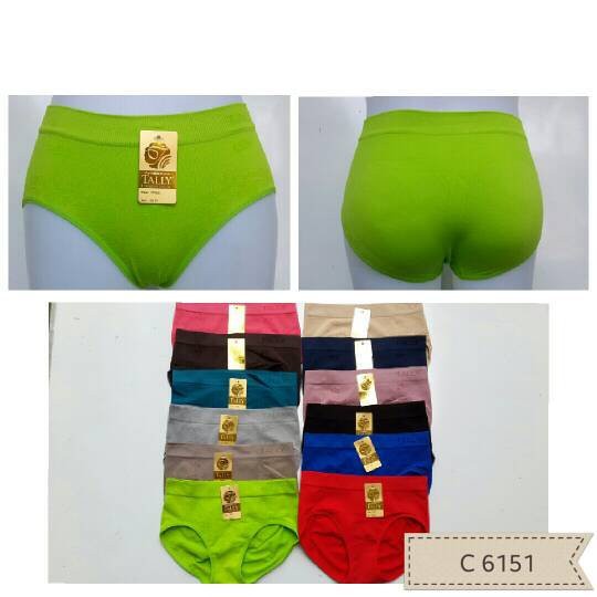 CD TALLY 6151 / 6153 Celana Dalam Rajut Stretch Body Murah Adem