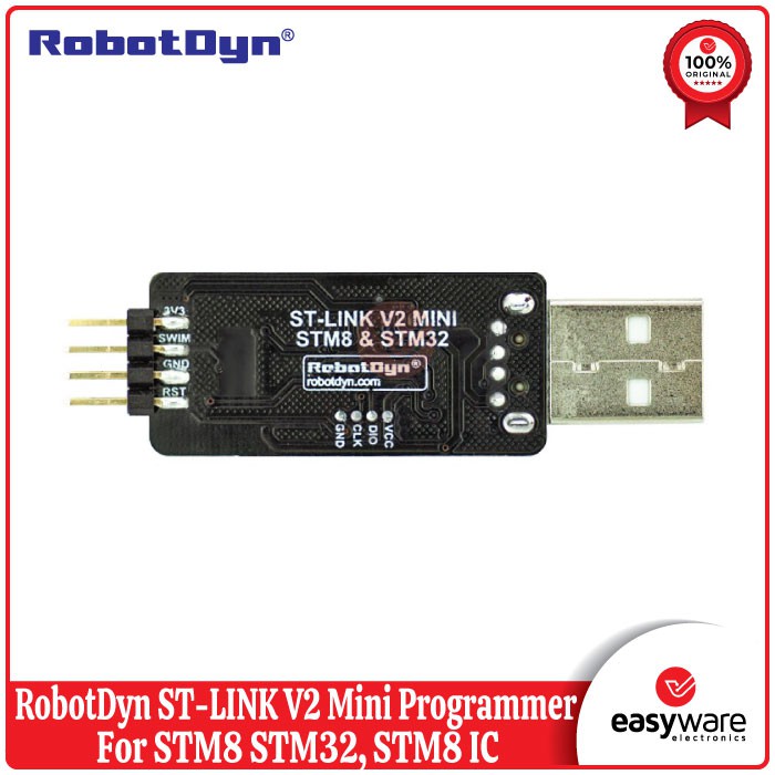 RobotDyn ST-LINK V2 Mini Programmer for STM8 STM32, STM8 IC