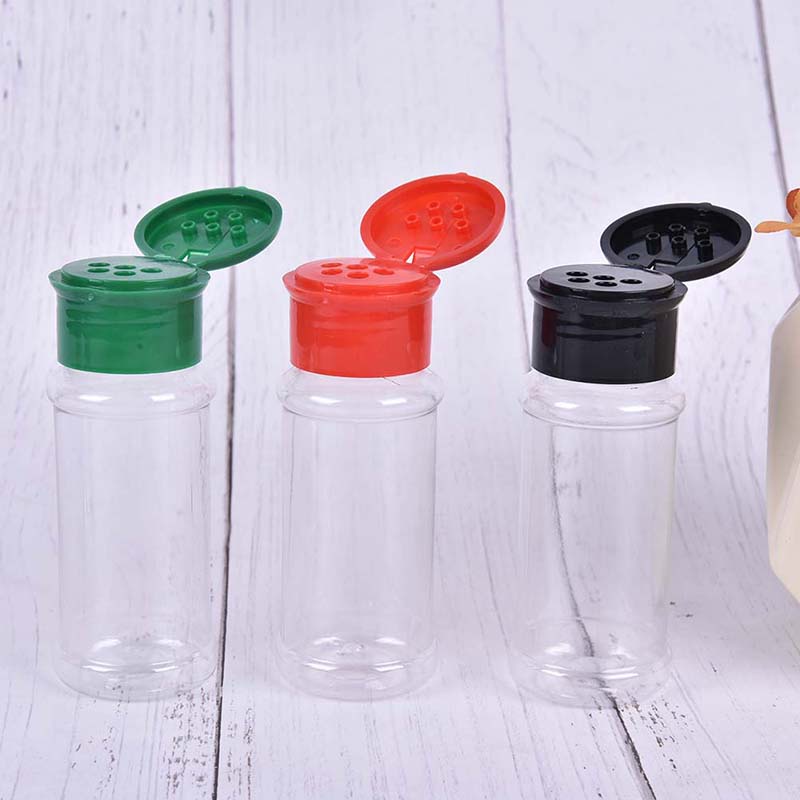 5pcs Botol Plastik Untuk Bumbu / Cuka / Garam / Merica / BBQ