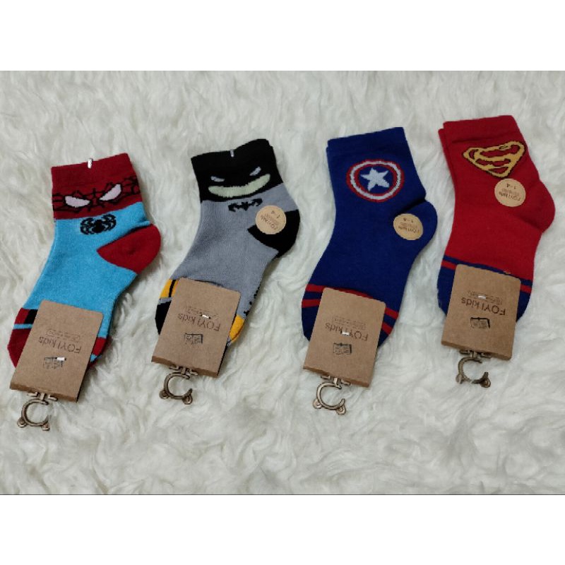 KAOS KAKI ANAK KARAKTER ' MARVEL '