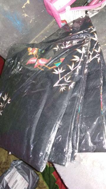 Batik Tunik Shibori Jumputan Terbaru Size S-3l / Hrb026 Yelbor Navbor / Biru Putih / Original..