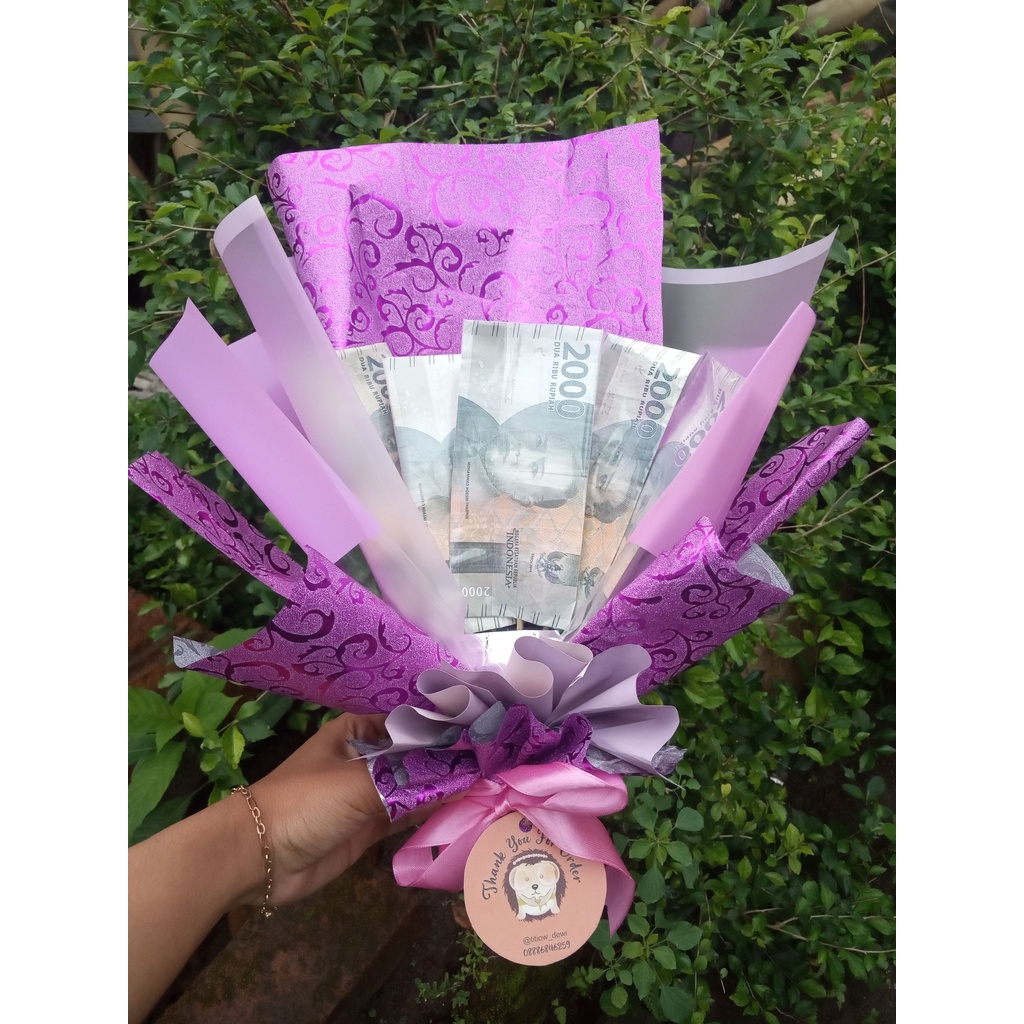 Buket Uang Rp 2000
