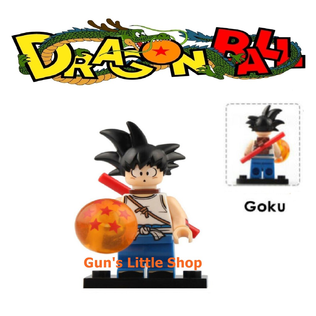 Brick - Dragon Ball Goku 3 lego tanpa dus