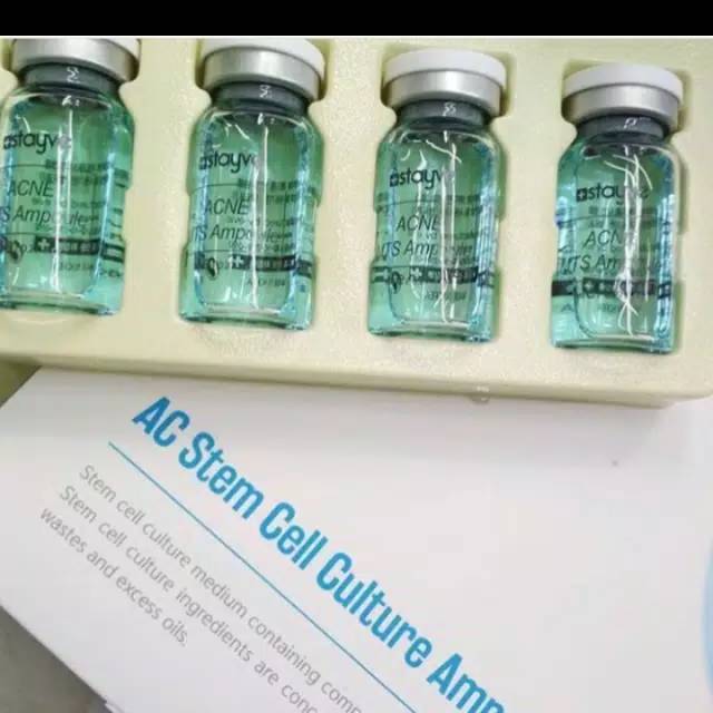 STV Acne Stem Cell Culture + Gold Ampoule Bb Glow Jerawat MTS Booster Bbglow Stem Cell ORI